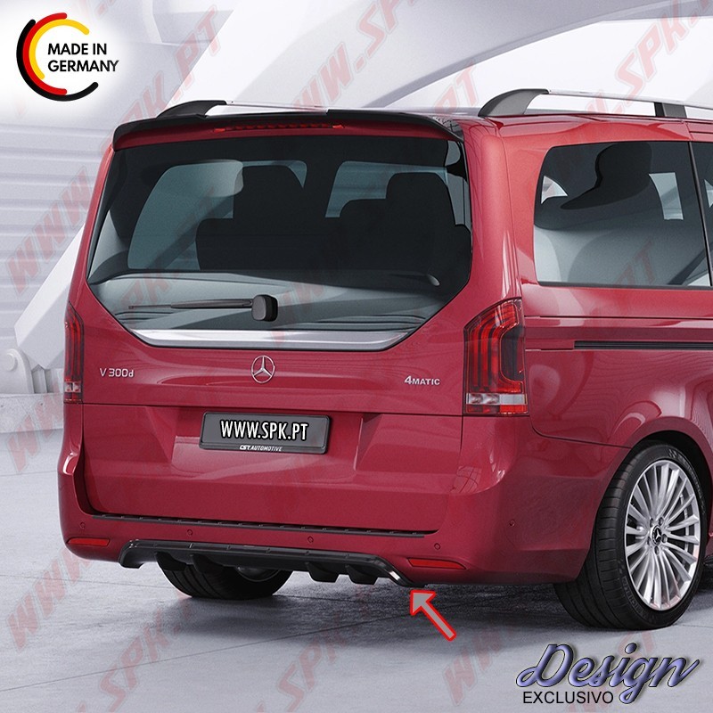 Difusor Traseiro - Mercedes Classe V - 447 (2014-2019)