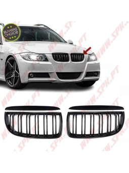 Grelhas Frontais Look M-Performance BMW E90 / E91 (2005-2008)