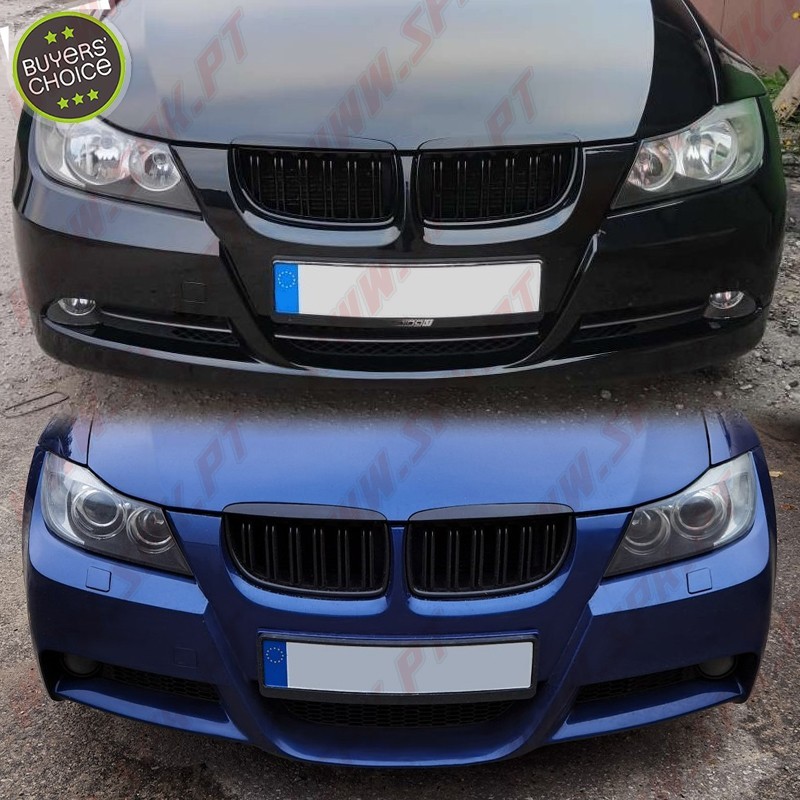 Grelhas Frontais Look M-Performance BMW E90 / E91 (2005-2008) Grelhas Frontais Look M-Performance BMW E90 / E91 (2005-2008)