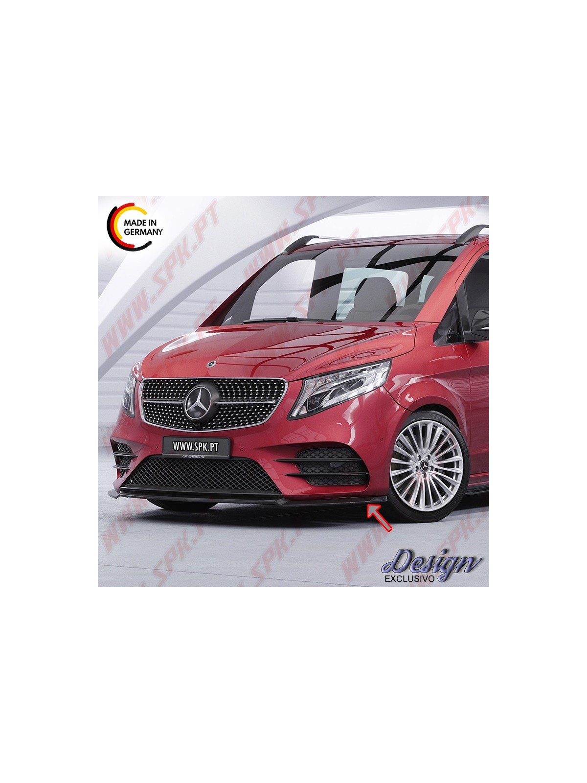 Lip Spoiler Frontal - Mercedes Classe V - 447 AMG-Line (2019-)
