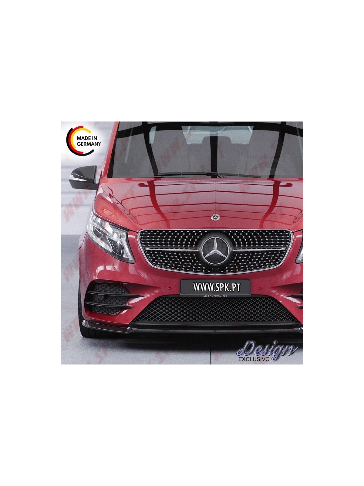 Lip Spoiler Frontal - Mercedes Classe V - 447 AMG-Line (2019-)