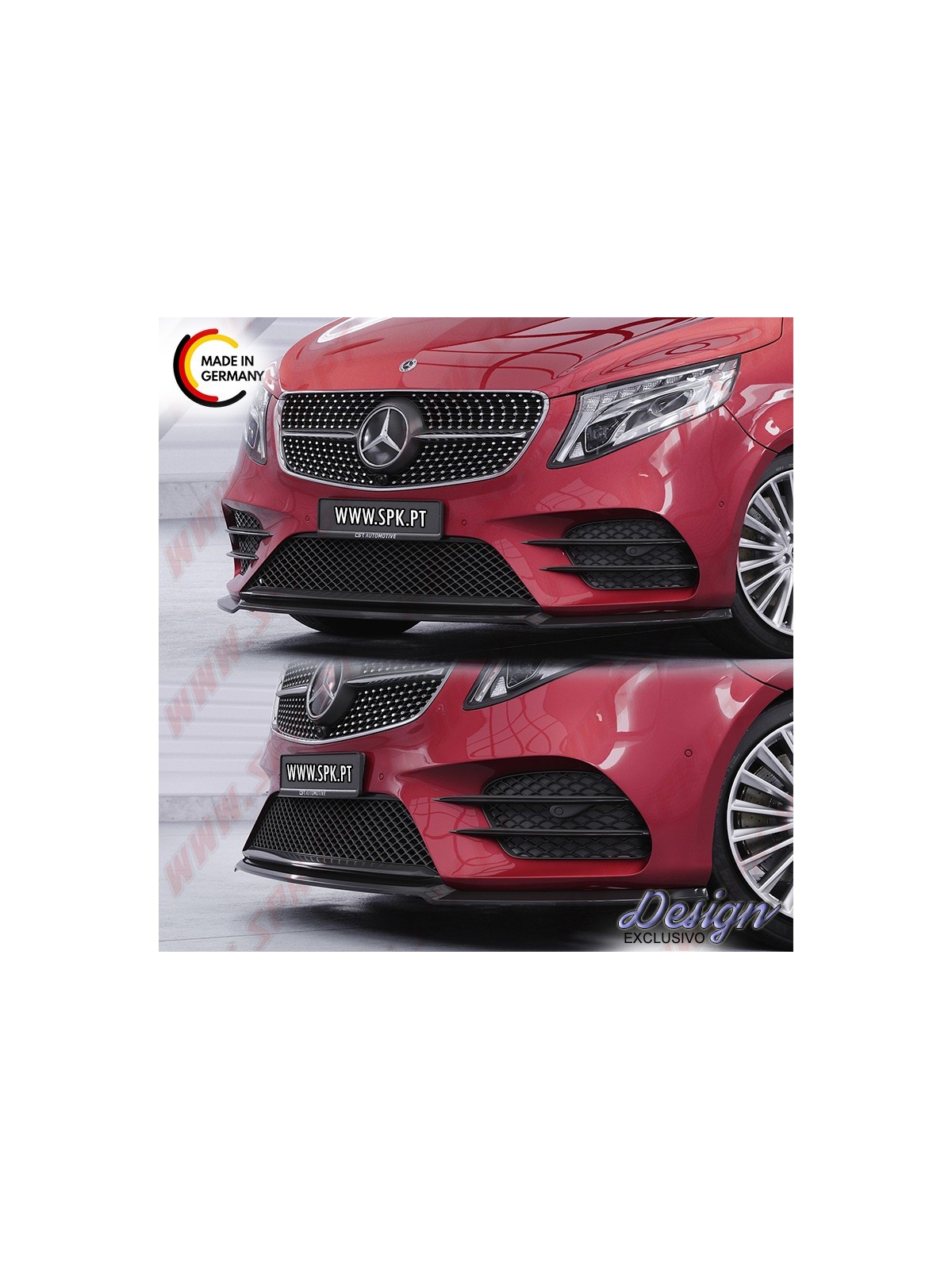 Lip Spoiler Frontal - Mercedes Classe V - 447 AMG-Line (2019-)