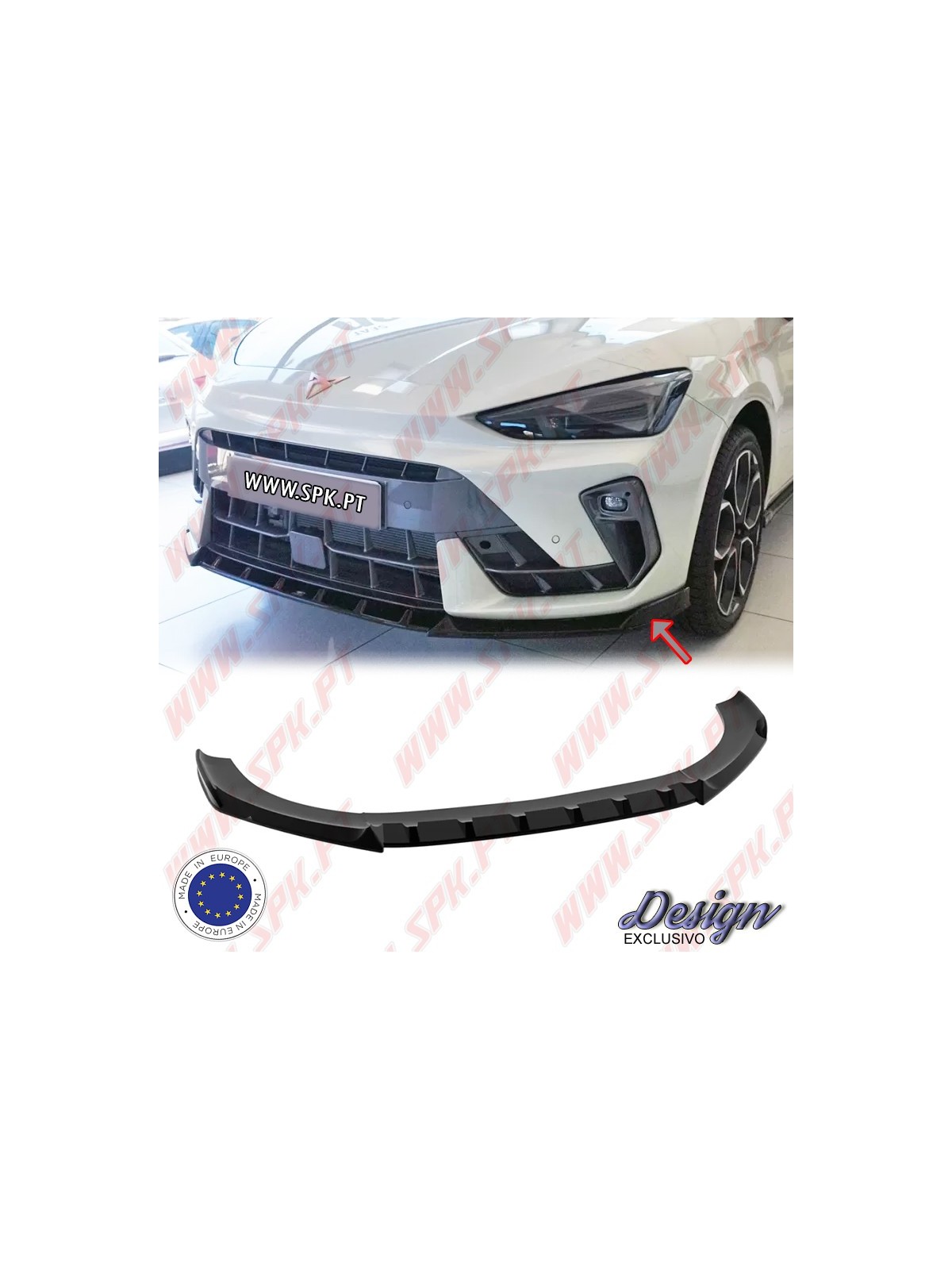 Lip Spoiler Frontal - Cupra Leon MK1 Facelift (2020-)