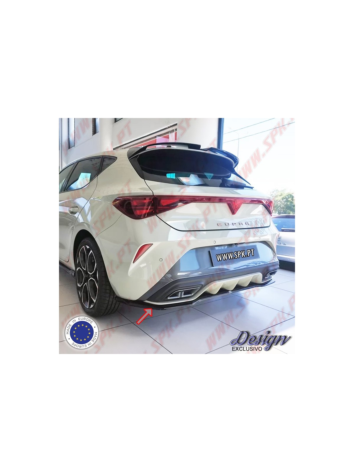 Difusor Traseiro - Cupra Leon MK1 Facelift (2020-) Difusor Traseiro - Cupra Leon MK1 Facelift (2020-)
