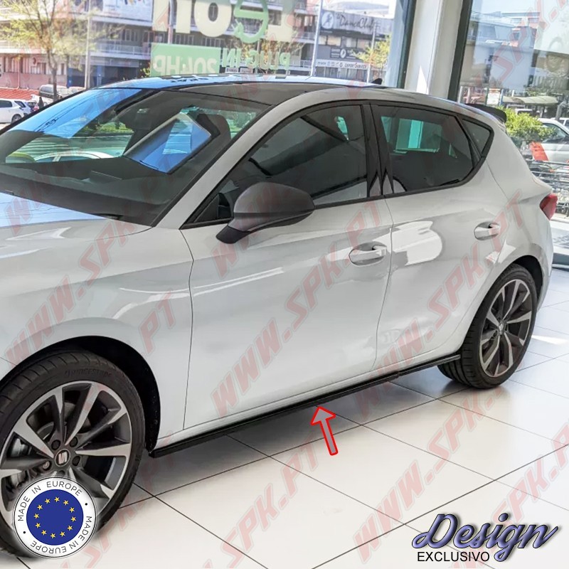 Extensão de Embaladeiras V.1 - Seat Leon Mk4 FR / Cupra Leon Mk1 (2020-) Extensão de Embaladeiras V.1 - Seat Leon Mk4 FR / Cupra Leon Mk1 (2020-)