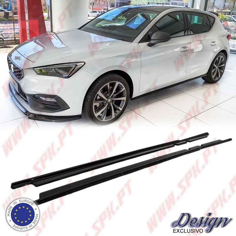 Extensão de Embaladeiras V.1 - Seat Leon Mk4 FR / Cupra Leon Mk1 (2020-) Extensão de Embaladeiras V.1 - Seat Leon Mk4 FR / Cupra Leon Mk1 (2020-)