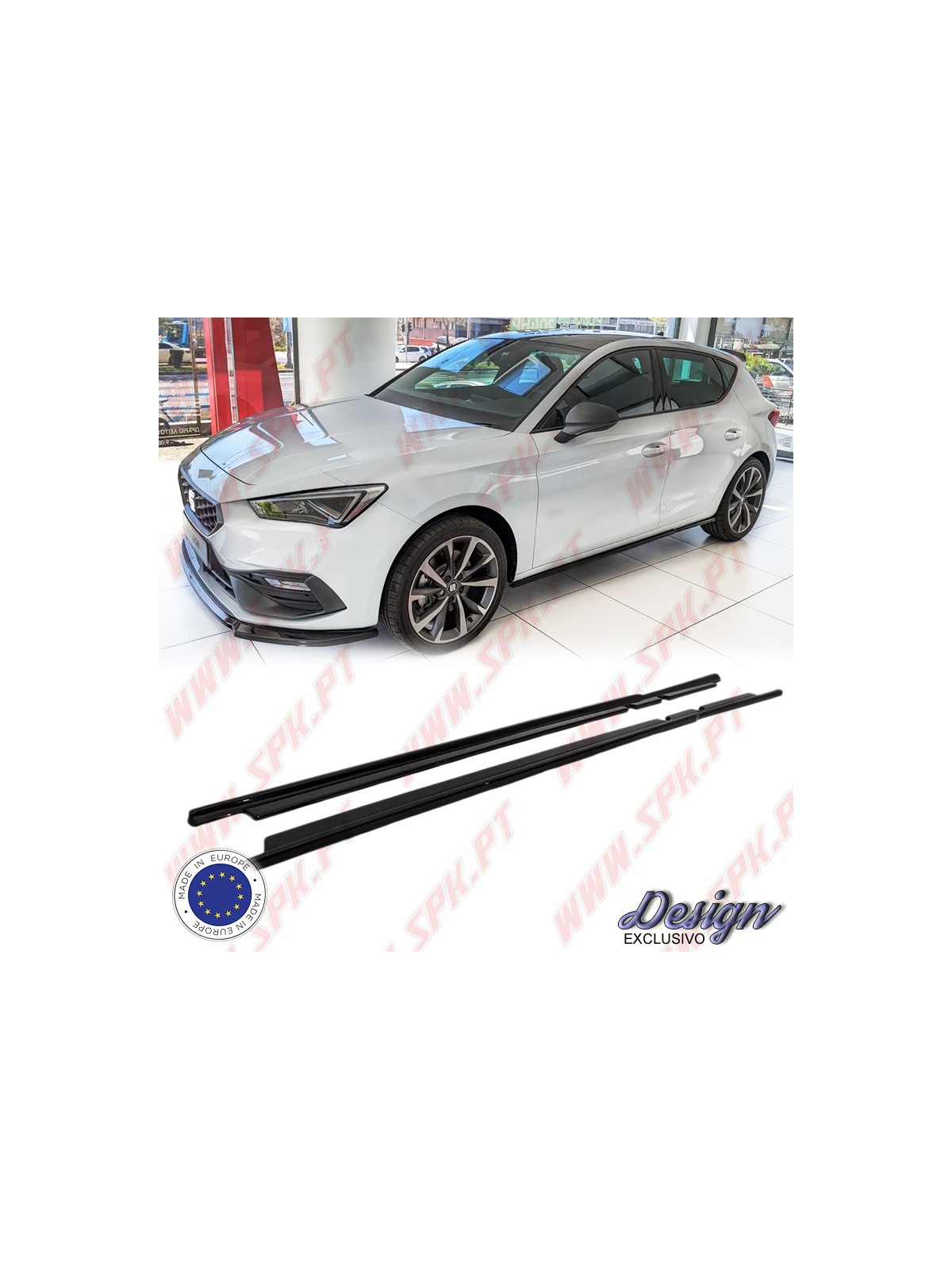 Extensão de Embaladeiras V.1 - Seat Leon Mk4 FR / Cupra Leon Mk1 (2020-) Extensão de Embaladeiras V.1 - Seat Leon Mk4 FR / Cupra Leon Mk1 (2020-)