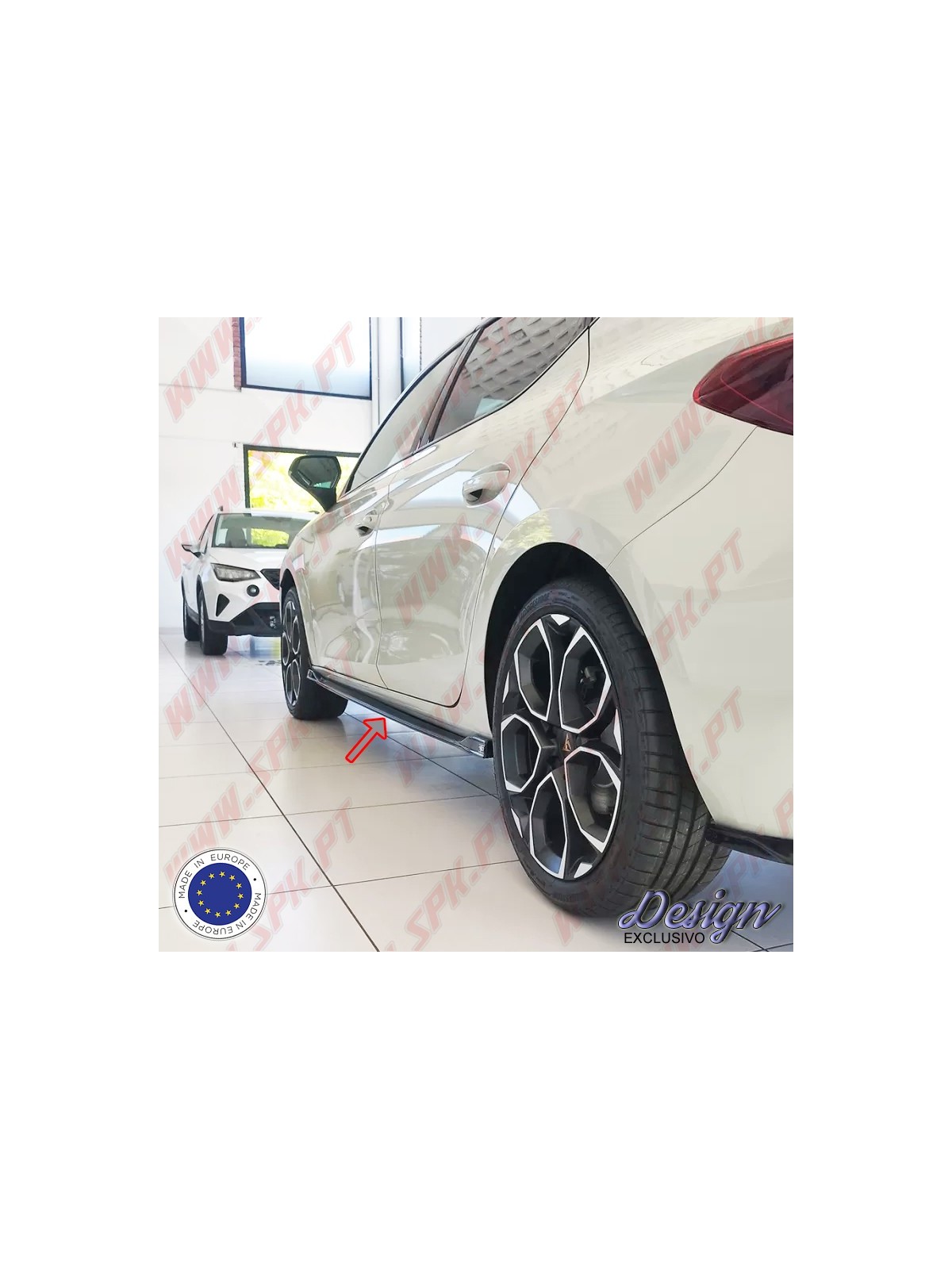 Extensão de Embaladeiras V.2 - Seat Leon Mk4 FR / Cupra Leon Mk1 (2020-)