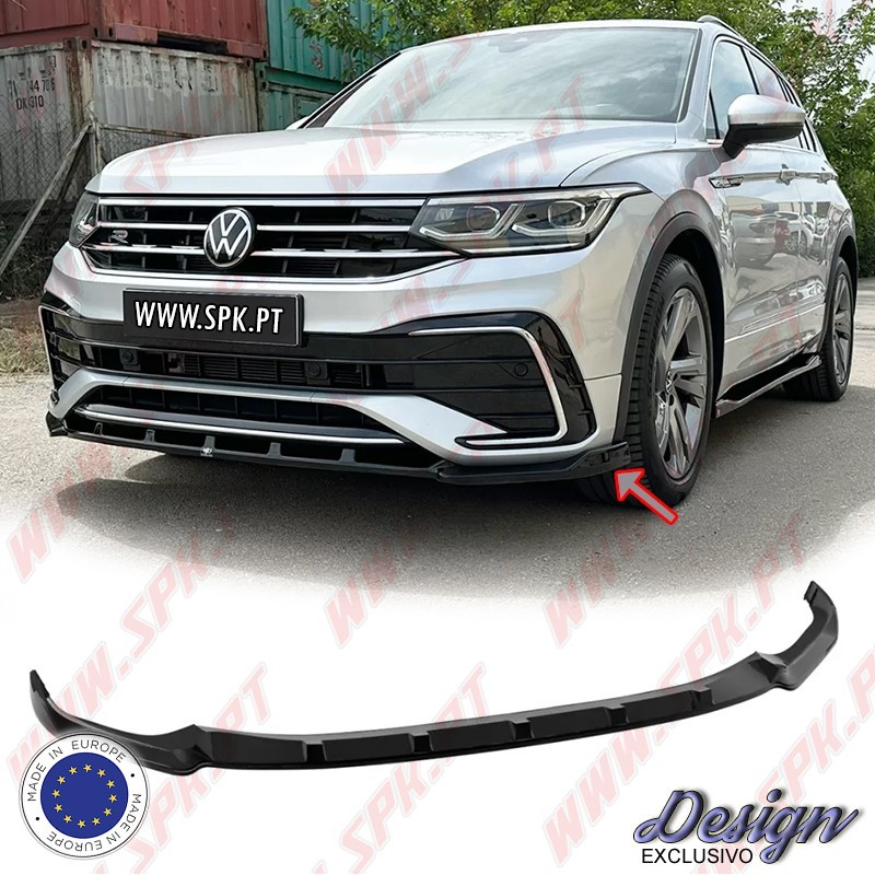 Lip Spoiler Frontal - VW Tiguan R / R-Line Mk2 Facelift (2020-2024) Lip Spoiler Frontal - VW Tiguan R / R-Line Mk2 Facelift (2020-2024)