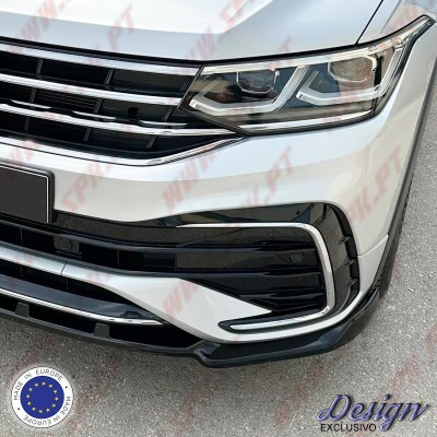 Lip Spoiler Frontal - VW Tiguan R / R-Line Mk2 Facelift (2020-2024)