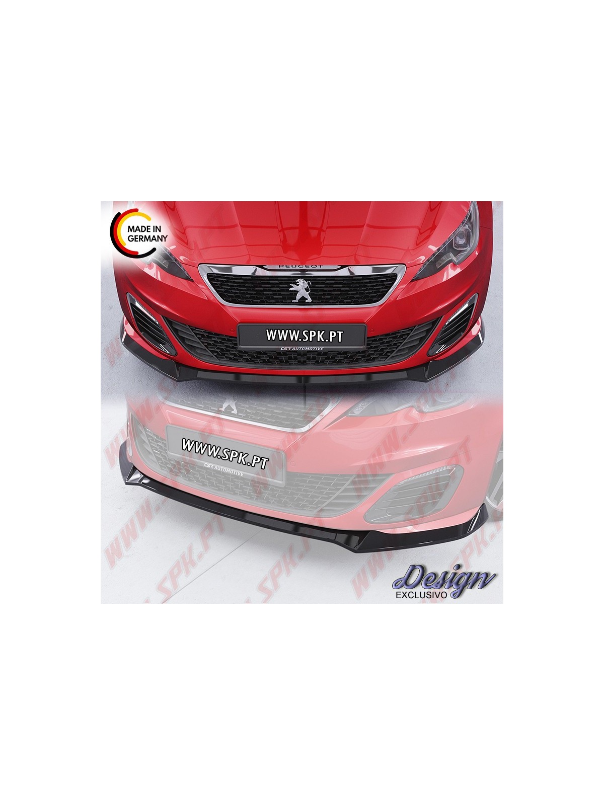 Lip Spoiler Frontal - Peugeot 308 GTI (2017-2021)