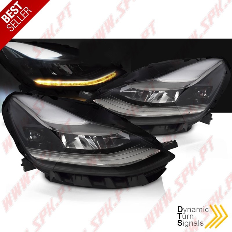 Faróis FULL-LED / Daylight - Tesla Model 3 (2017-2023)