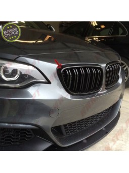 Grelhas Frontais Look M-Performance BMW F22 / F23 / F87 M2 (2014-2020)
