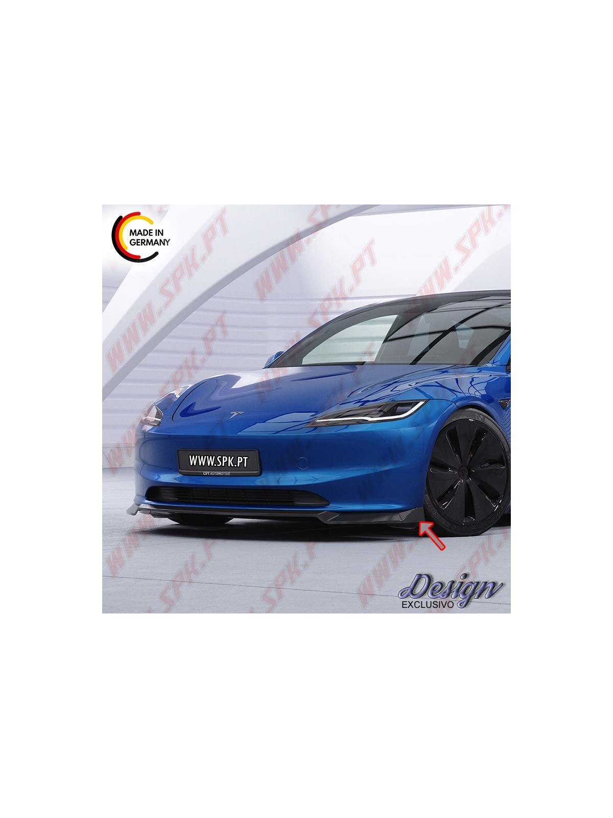Lip Spoiler Frontal - Tesla Model 3 Facelift (2023-)