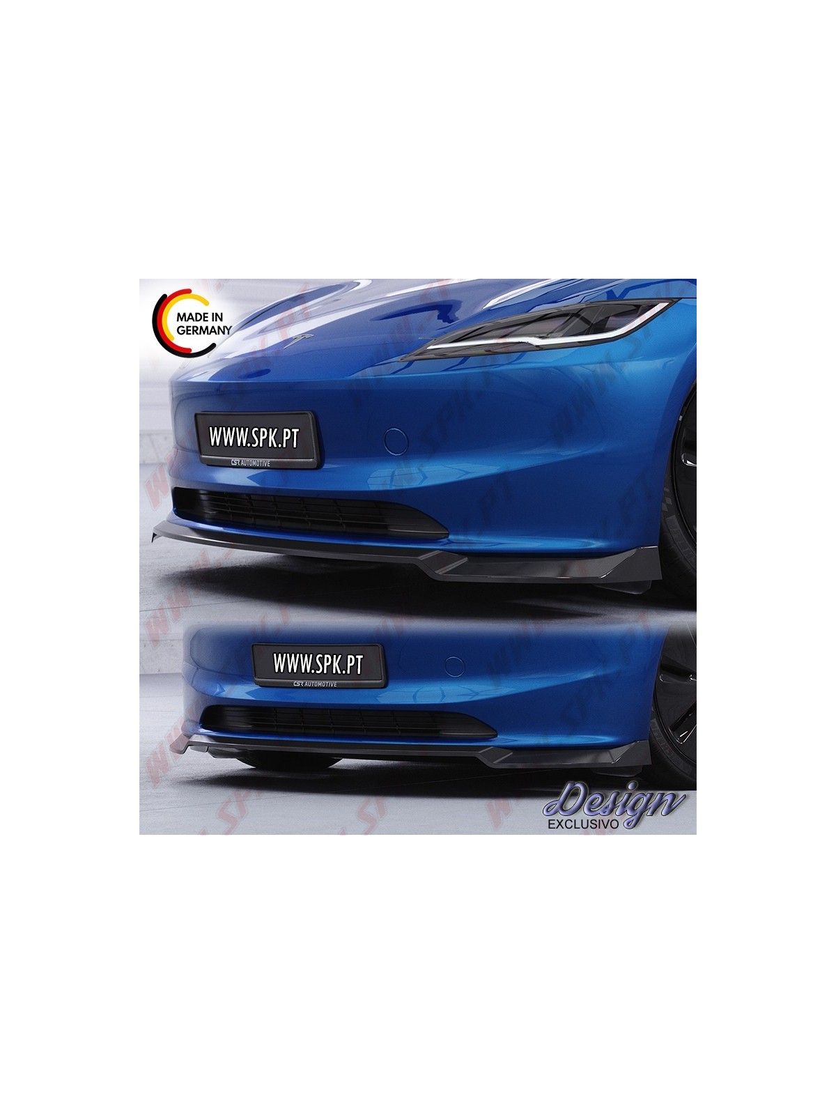 Lip Spoiler Frontal - Tesla Model 3 Facelift (2023-)