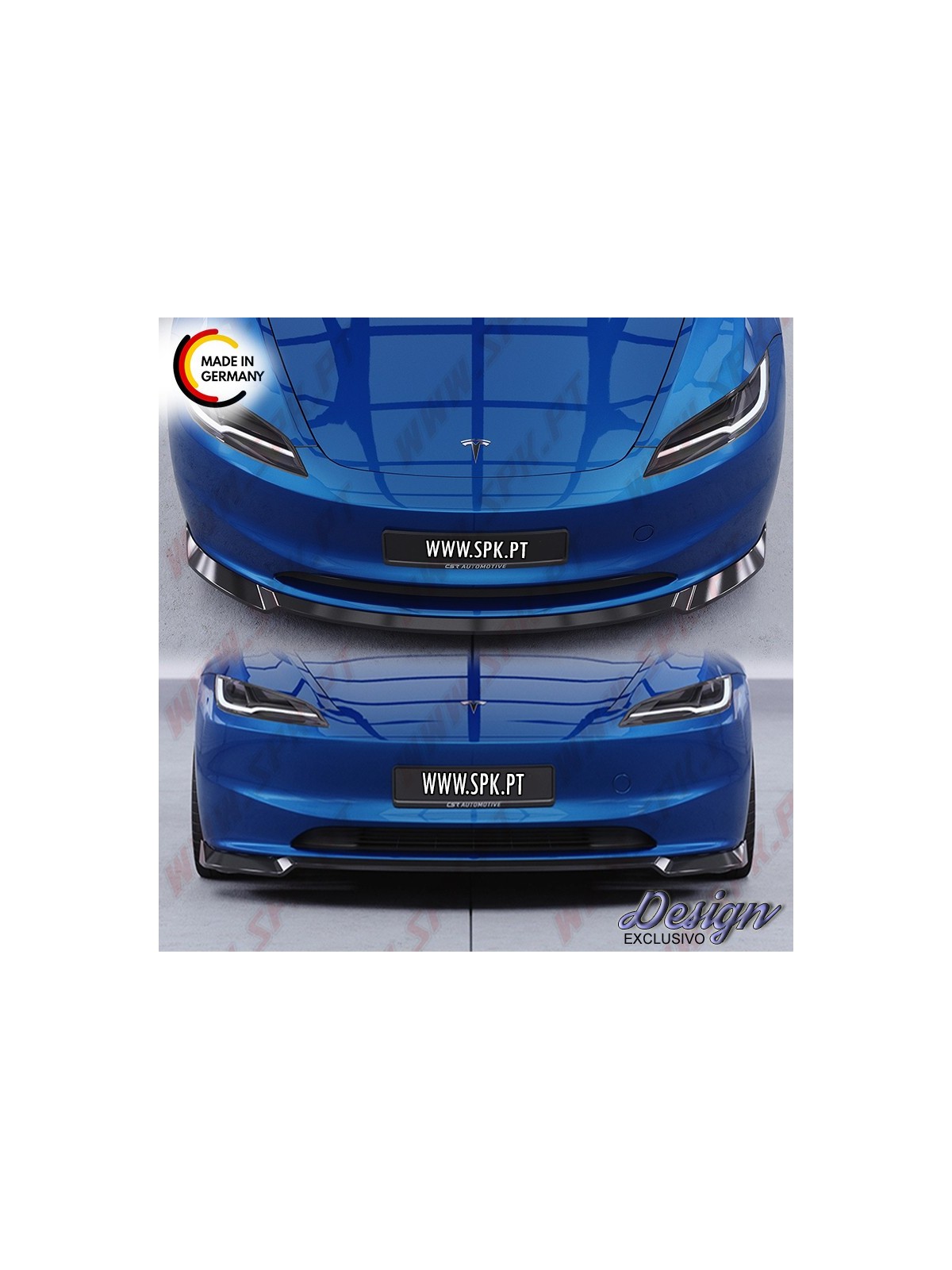 Lip Spoiler Frontal - Tesla Model 3 Facelift (2023-)