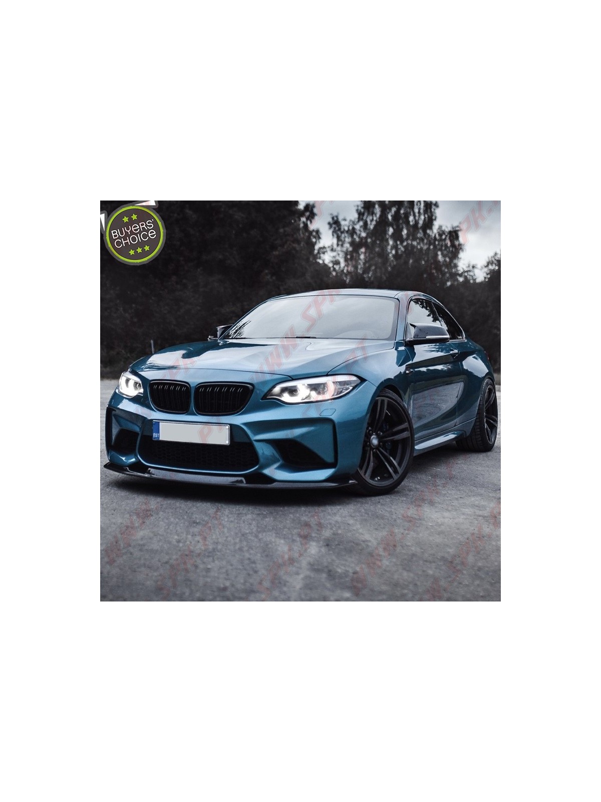 Grelhas Frontais Look M-Performance BMW F22 / F23 / F87 M2 (2014-2020)