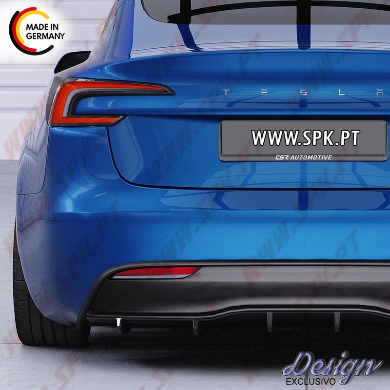 Difusor Traseiro - Tesla Model 3 Facelift (2023-) Difusor Traseiro - Tesla Model 3 Facelift (2023-)