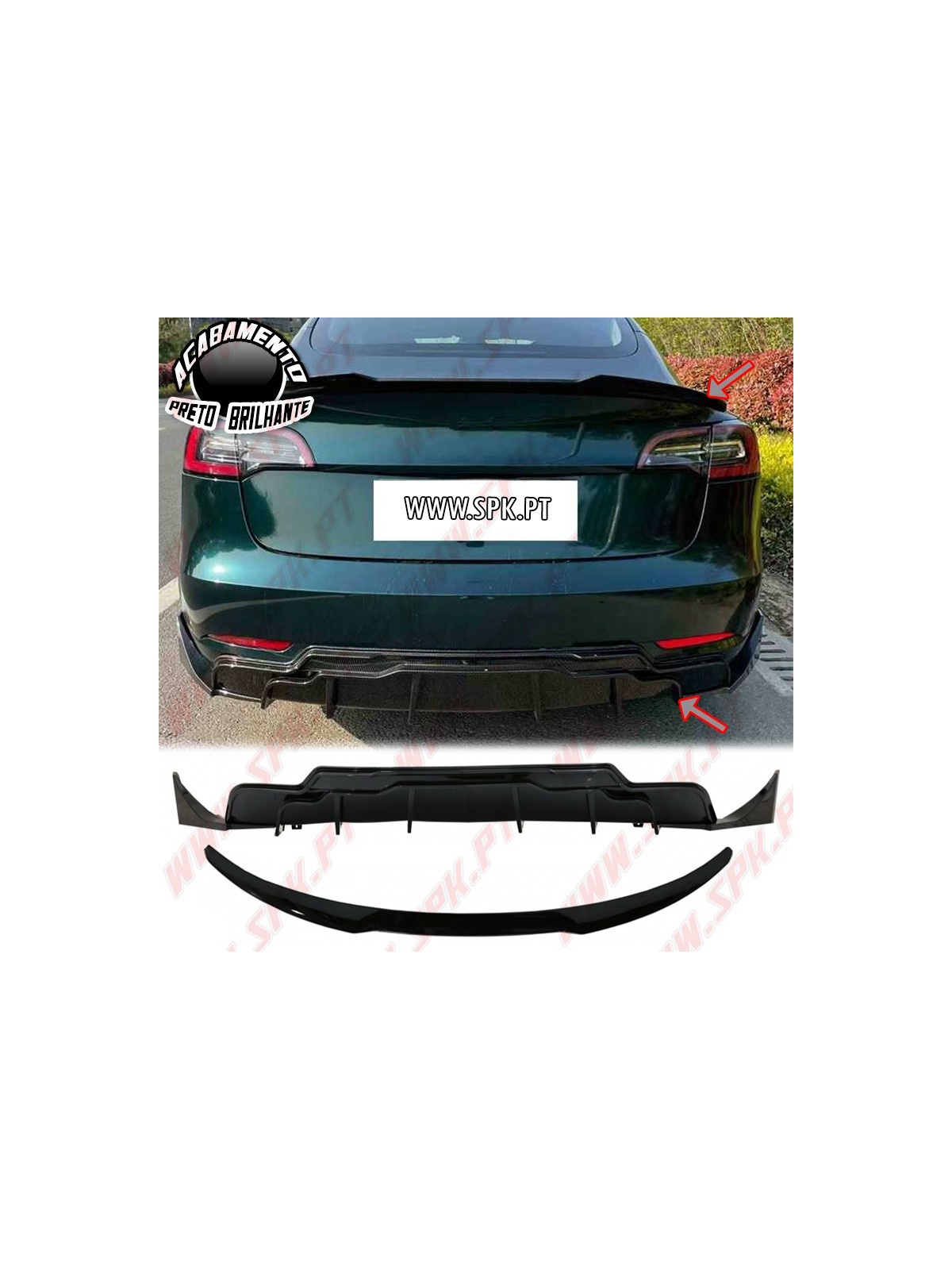 Body-Kit Update Look Aero - Tesla Model 3 (2017-2023)