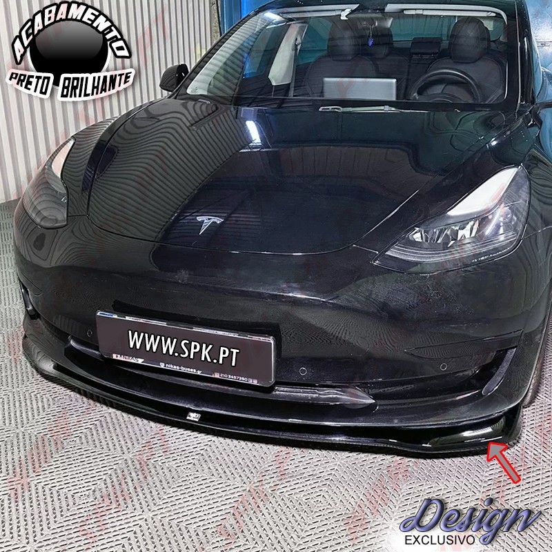 Lip Spoiler Frontal V.1 - Tesla Model 3 (2017-2023)
