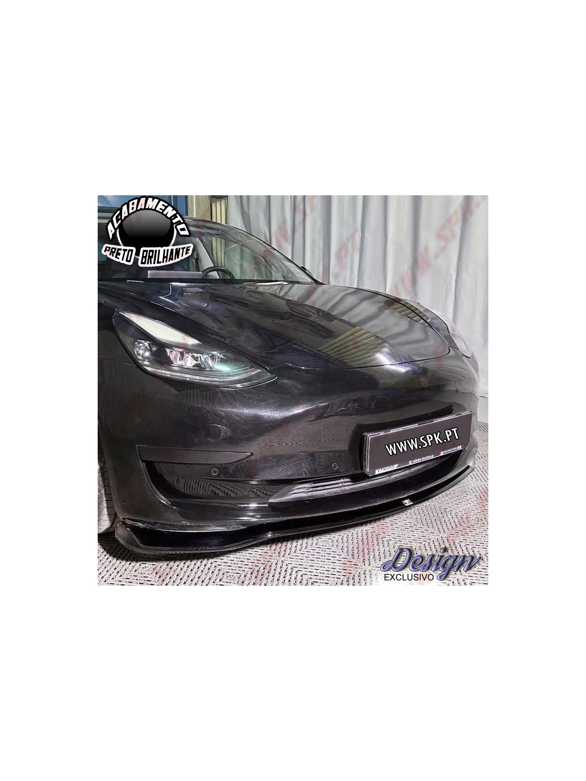 Lip Spoiler Frontal V.1 - Tesla Model 3 (2017-2023)