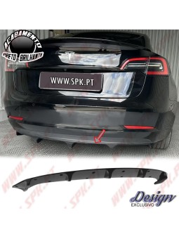 Difusor Traseiro V.1 - Tesla Model 3 (2017-2023)