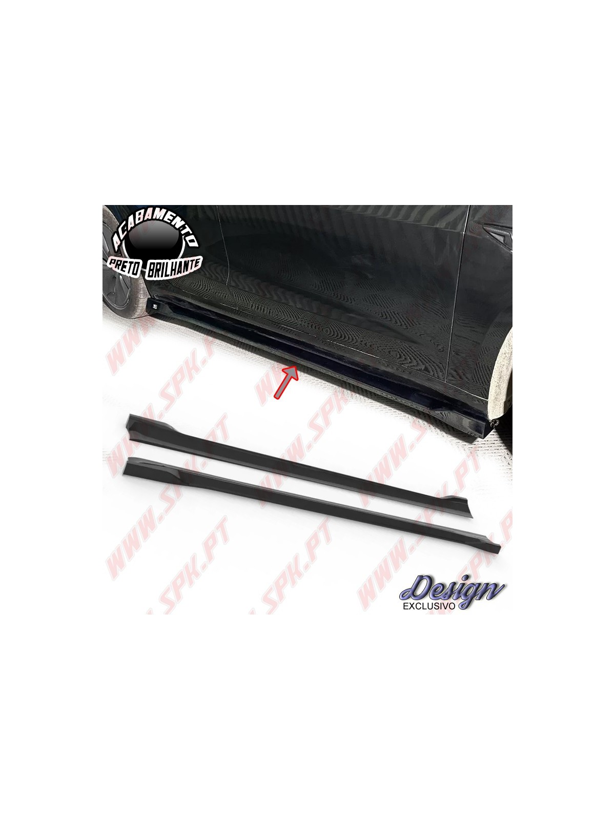 Extensão de Embaladeiras V.1 - Tesla Model 3 (2017-)
