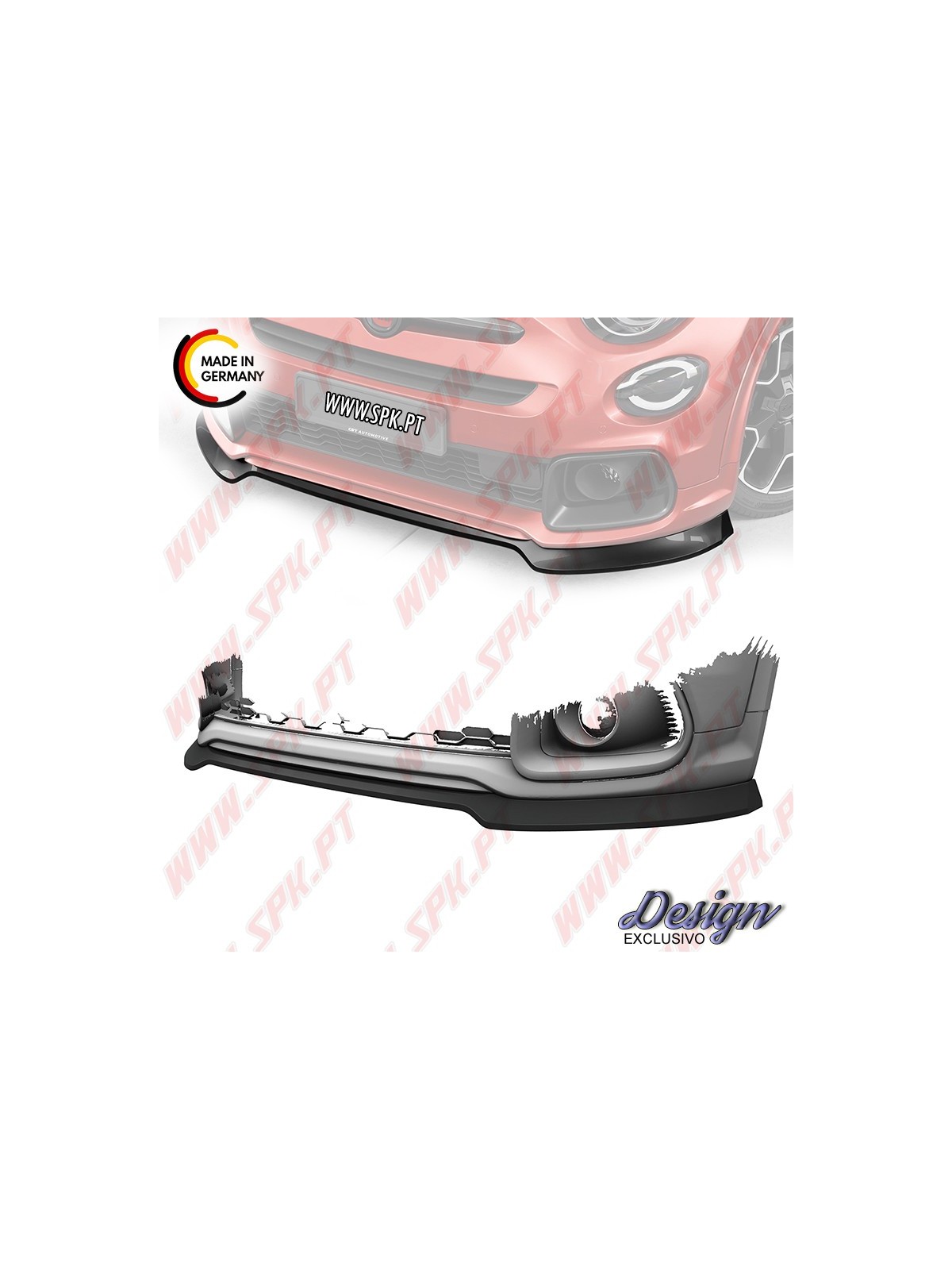 Lip Spoiler Frontal - Fiat 500X Sport Facelift (2018-)