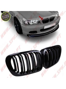 Grelhas Frontais Look M-Performance BMW E46 Coupe / Cabrio (1999-2003)