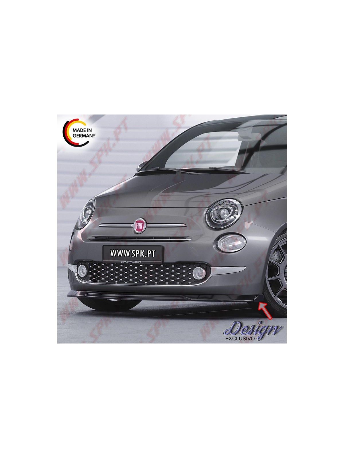 Lip Spoiler Frontal - Fiat 500 Facelift (2016-2020)