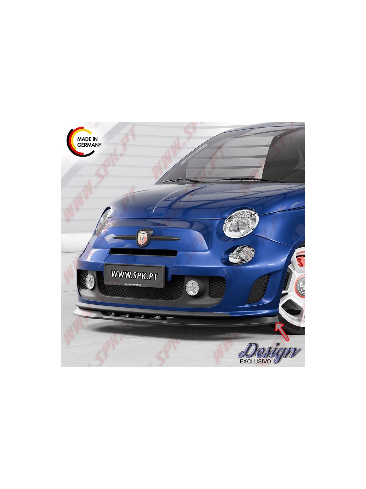 Lip Spoiler Frontal - Fiat 500 Abarth 595 (2012-2015)