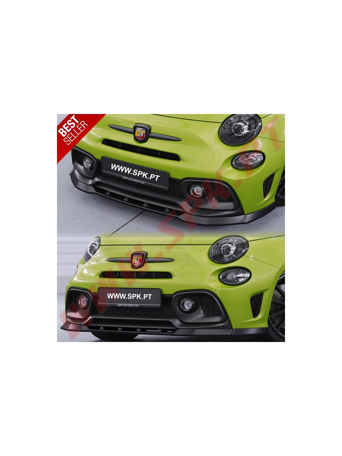 Lip Spoiler Frontal - Fiat 500 Abarth 595 Facelift (2016-)