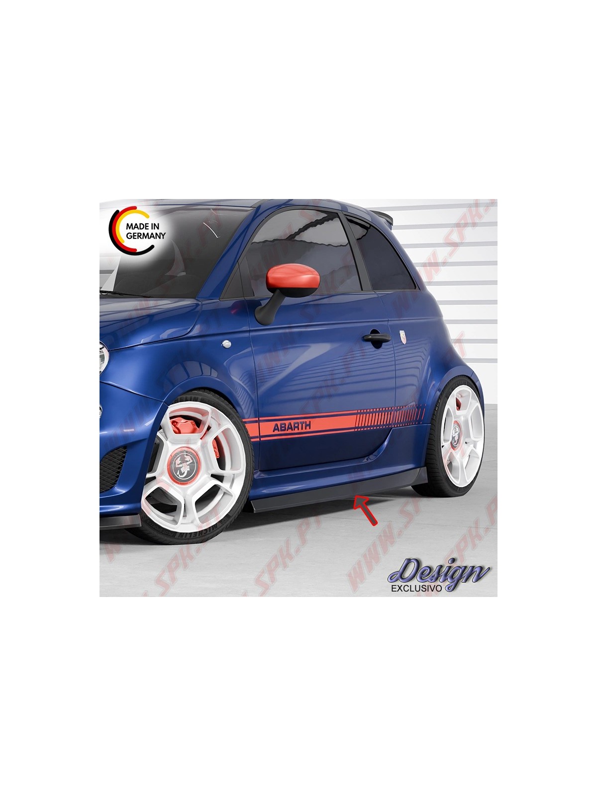 Embaladeiras Laterais - Fiat 500 Abarth 595 (2012-)