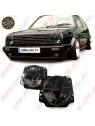 Faróis Cristal Smoke Cross - VW Golf 2 (1983-1992)