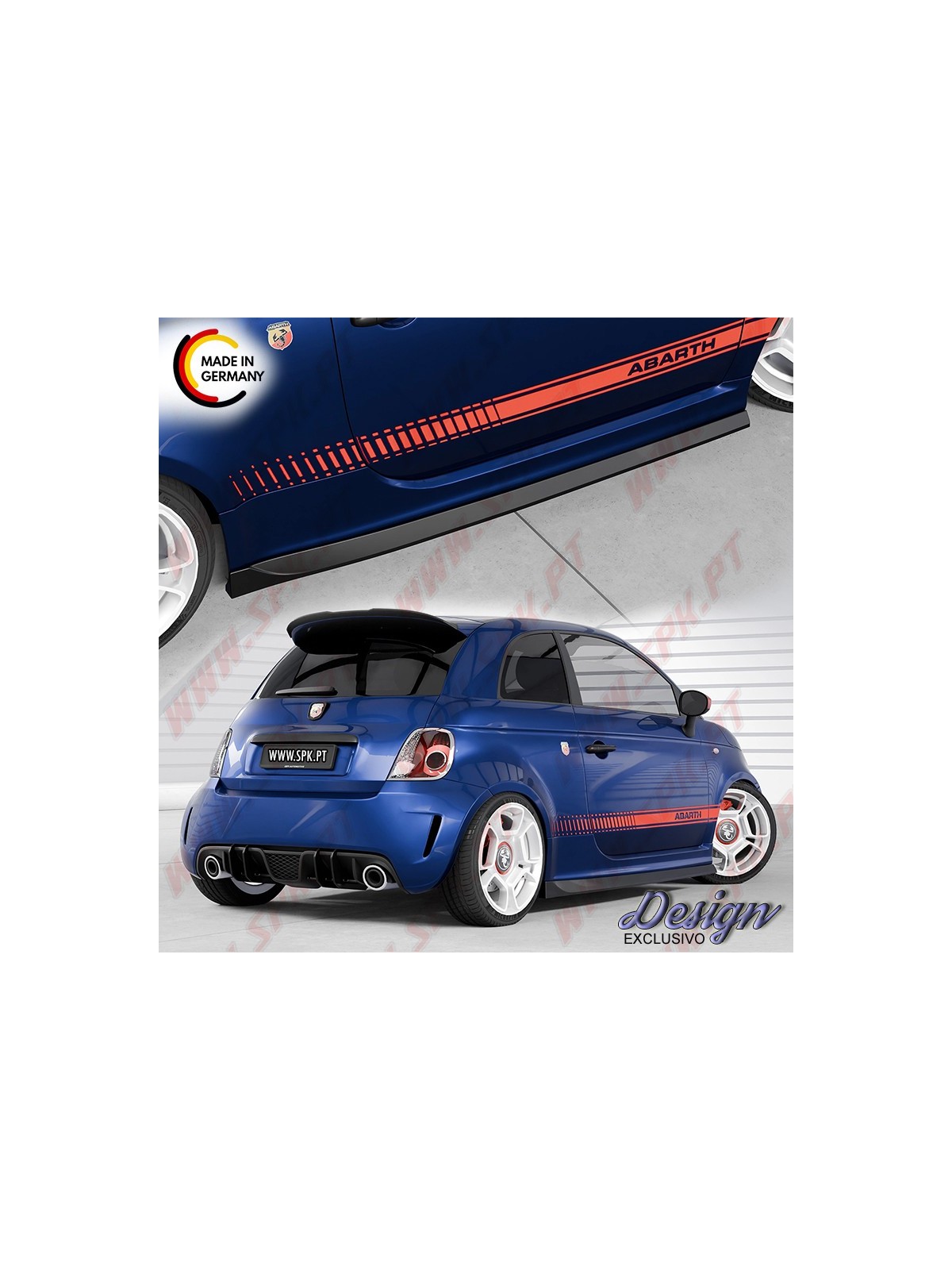 Embaladeiras Laterais - Fiat 500 Abarth 595 (2012-)