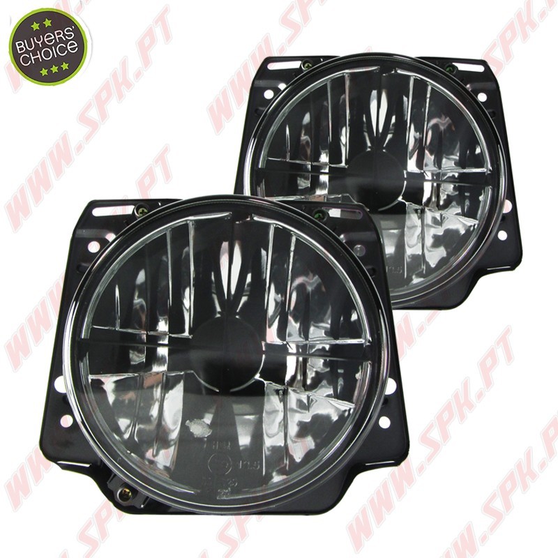 Faróis Cristal Smoke Cross - VW Golf 2 (1983-1992)