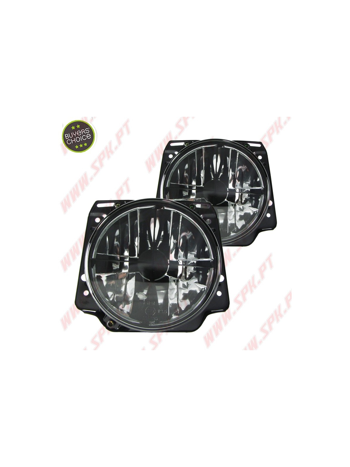 Faróis Cristal Smoke Cross - VW Golf 2 (1983-1992)