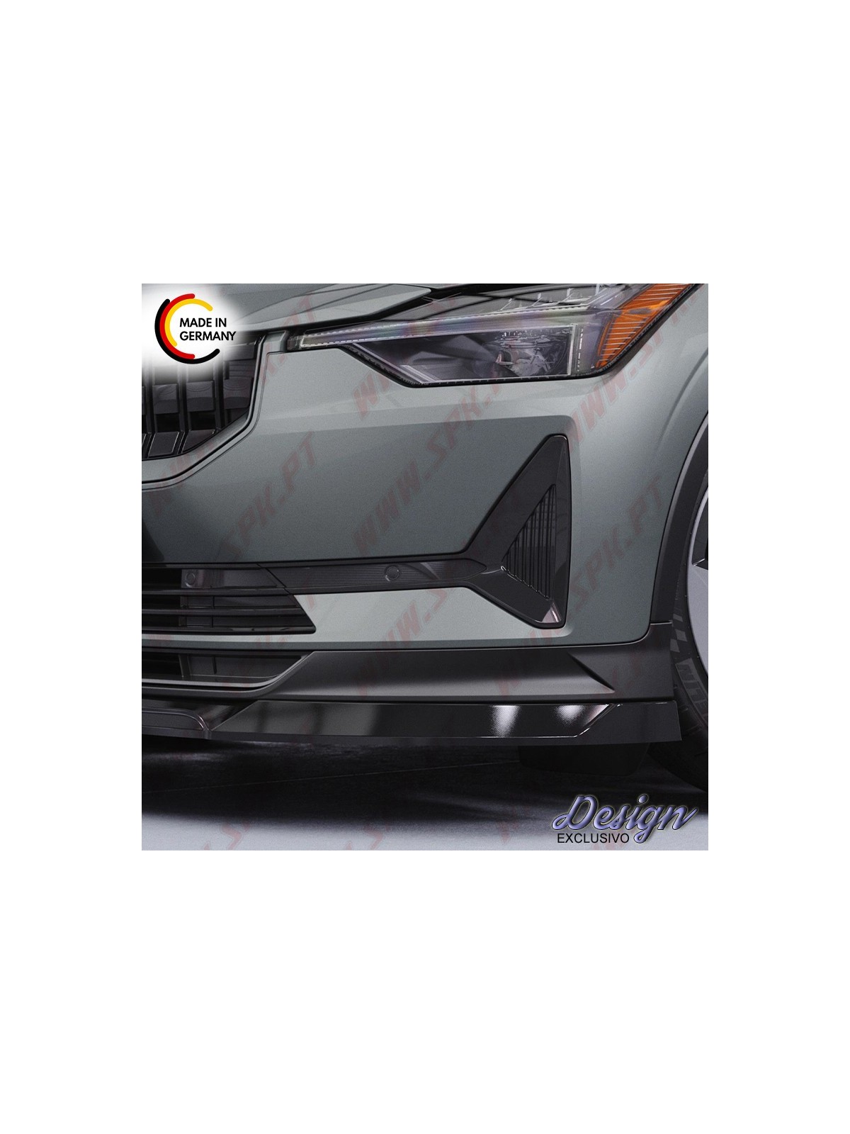Lip Spoiler Frontal - Polestar 2 (2020-) Lip Spoiler Frontal - Polestar 2 (2020-)