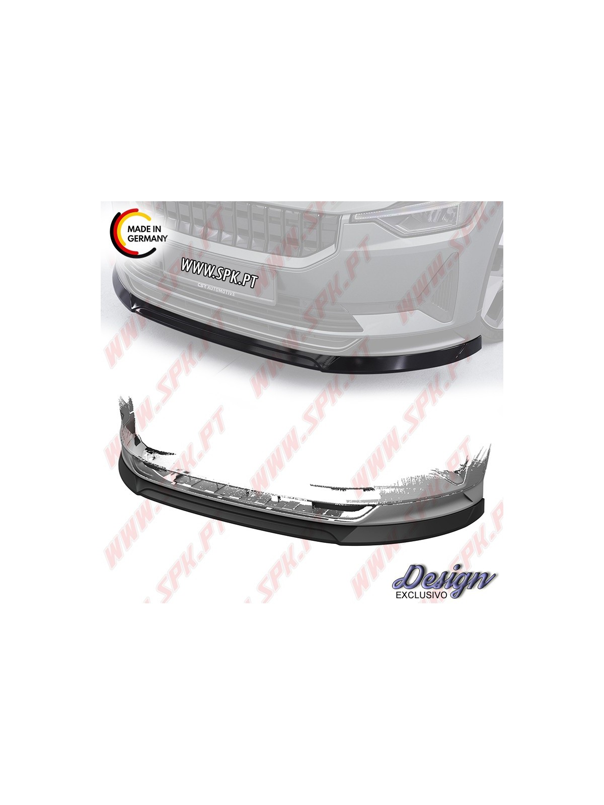 Lip Spoiler Frontal - Polestar 2 (2020-) Lip Spoiler Frontal - Polestar 2 (2020-)