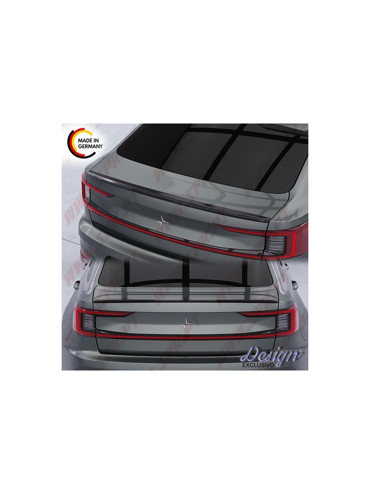 Aileron Traseiro Inferior - Polestar 2 (2020-)