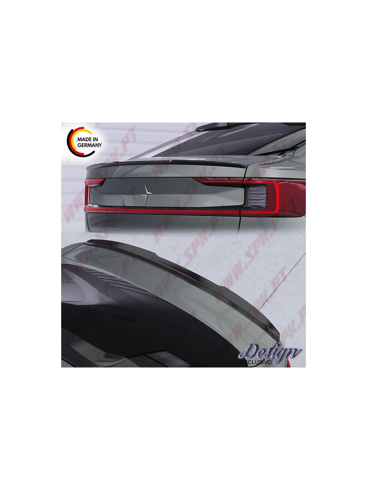 Aileron Traseiro Inferior - Polestar 2 (2020-)