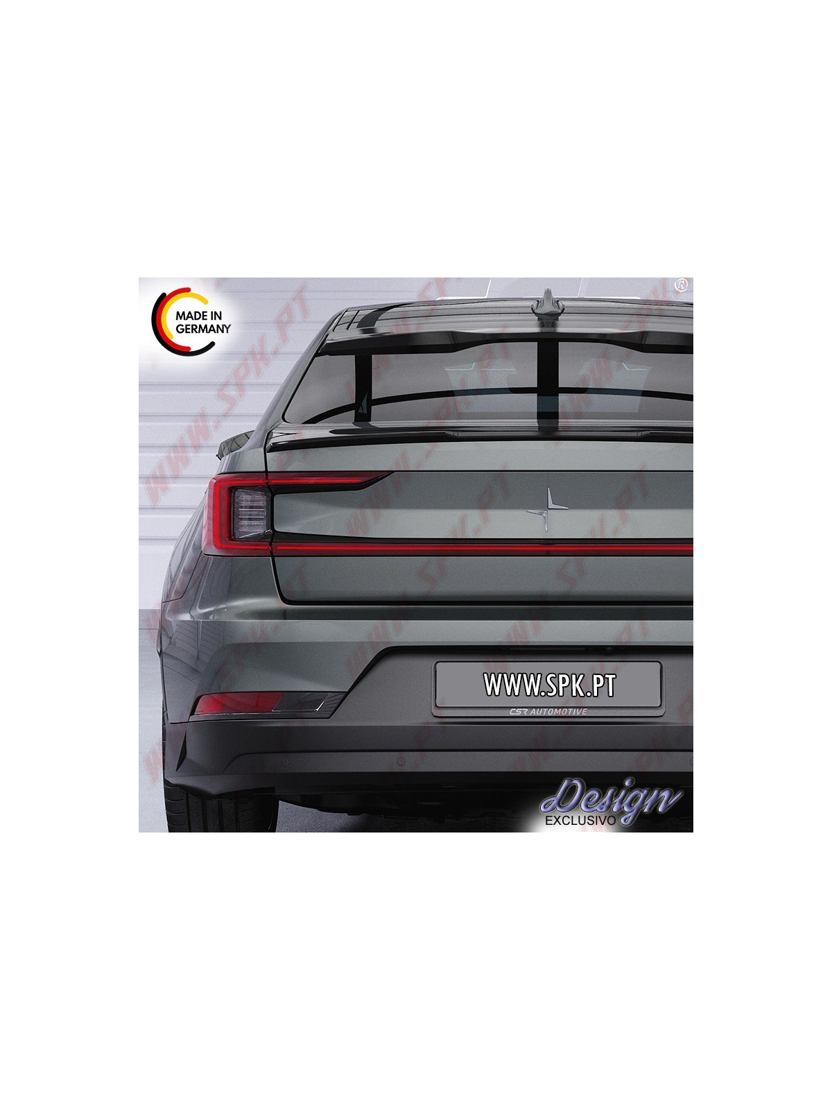 Aileron Traseiro Inferior - Polestar 2 (2020-)