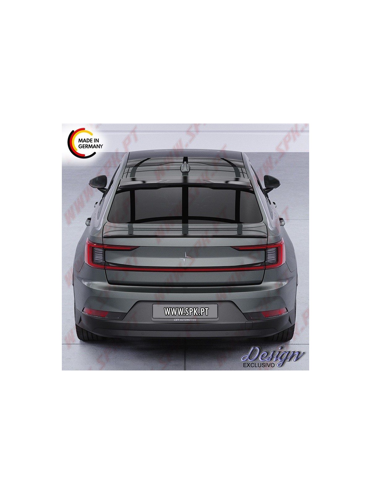 Aileron Traseiro Superior - Polestar 2 (2020-) Aileron Traseiro Superior - Polestar 2 (2020-)