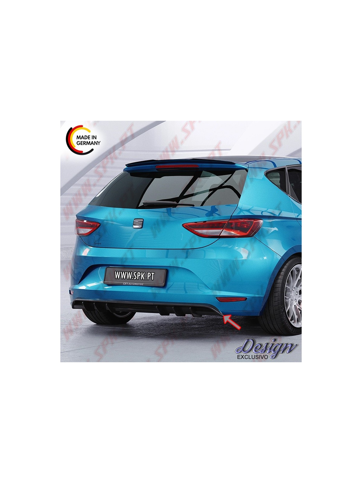 Difusor Traseiro - Seat Leon 5F (2012-2016)