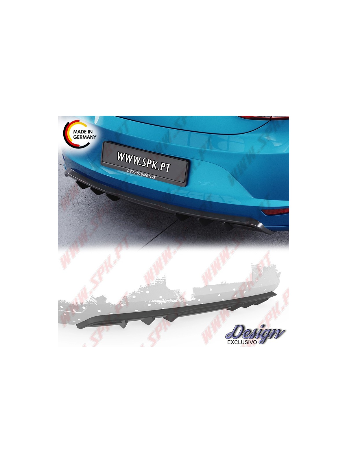 Difusor Traseiro - Seat Leon 5F (2012-2016)