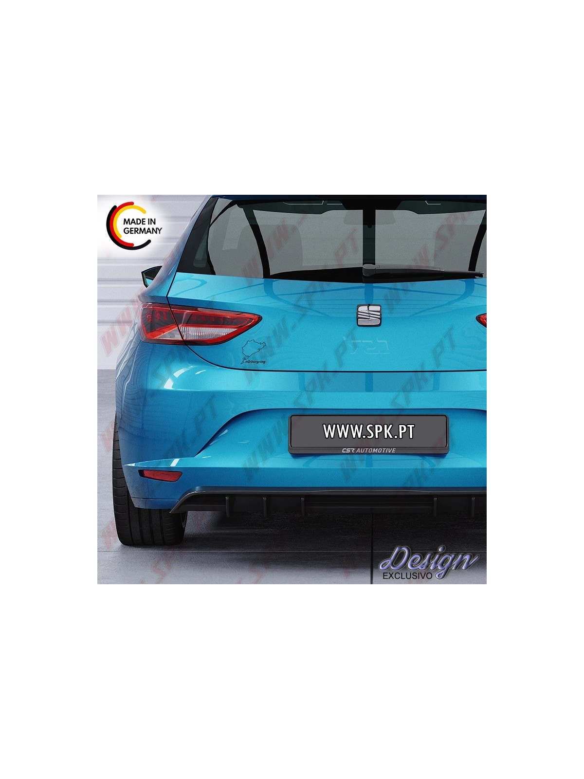Difusor Traseiro - Seat Leon 5F (2012-2016)