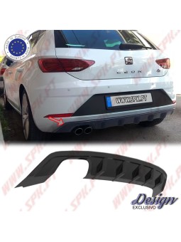 Difusor Traseiro - Seat Leon 5F FR Facelift (2017-2020)