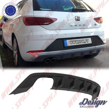 Difusor Traseiro - Seat Leon 5F FR Facelift (2017-2020)
