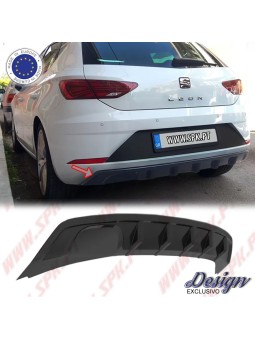 Difusor Traseiro - Seat Leon 5F Base Facelift (2017-2020)