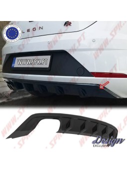 Difusor Traseiro - Seat Leon 5F FR Facelift (2017-2020)